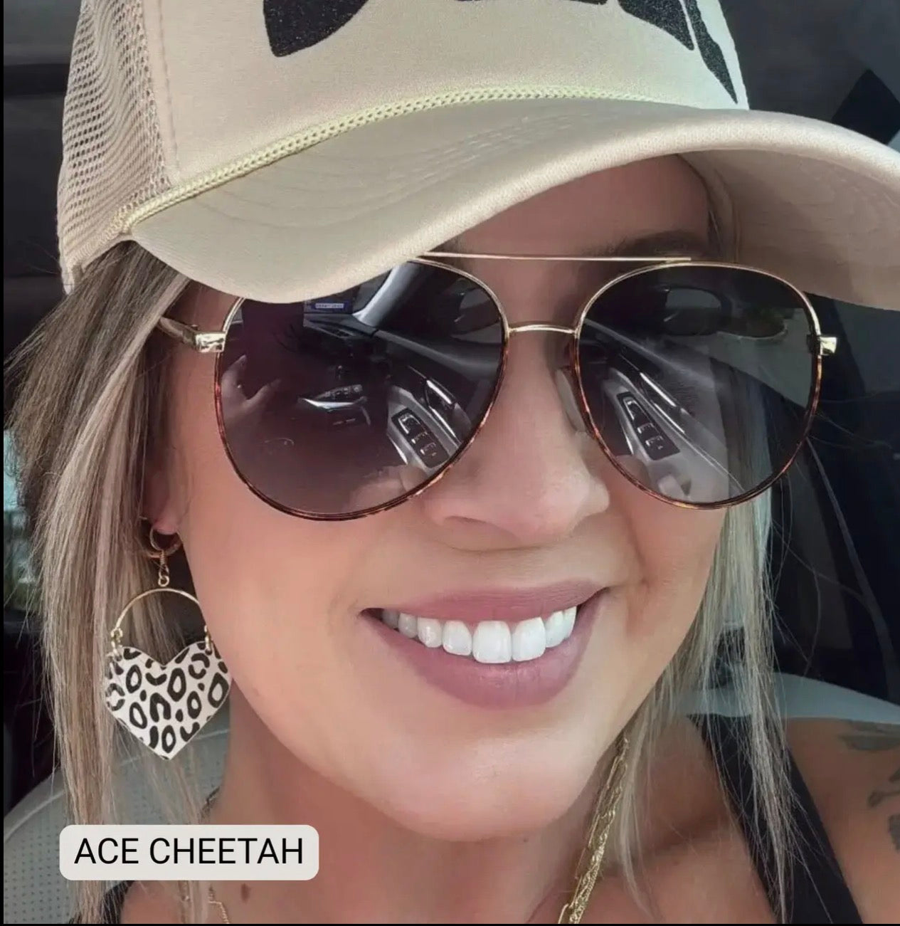 Ace Cheetah- Polarized Hair-Friendly